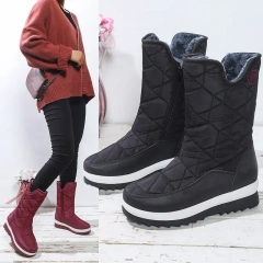 Winter New Fashion Student Casual Plush Boots Girls Snow Shoes Women Plush Warm Warm Short Boots Female