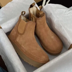 Winter new elastic thicken outsole snow boots for women fashion height increasing women' s plush snow boots