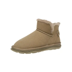 New winter plush and thickened women' s snow boots anti-skid and warm women's anti-slip thick sole snow boots shoes