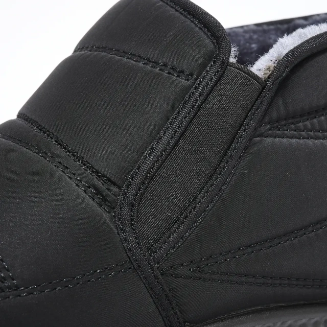 Large size women' s winter plush warm snow boots women' s waterproof men's flat PU outsole plush snow boots