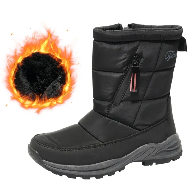 Outdoor women's winter plush insulation snow boots shoes classic women waterproof women's snow shoes boots