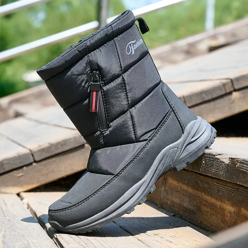 Outdoor women's winter plush insulation snow boots shoes classic women waterproof women's snow shoes boots