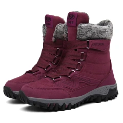Large size lovers snow boots cotton shoes wholesale winter plush cotton shoes outdoor sports shoes