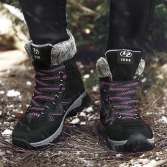 Large size lovers snow boots cotton shoes wholesale winter plush cotton shoes outdoor sports shoes