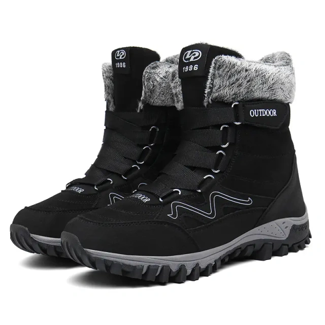 Large size lovers snow boots cotton shoes wholesale winter plush cotton shoes outdoor sports shoes