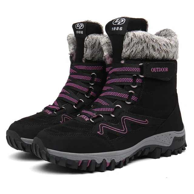 Large size lovers snow boots cotton shoes wholesale winter plush cotton shoes outdoor sports shoes