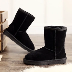 Women's Winter Boots Warm Classic Winter Fashion Knee High Shoes Fur Skin Woman Snow Boots