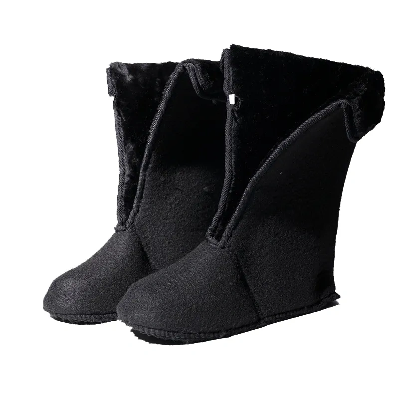 Winter Custom Removable Warm Plush Lining Fishing Boots For Men Anti-Slip Steel Nails Men Casual Fishing Boots