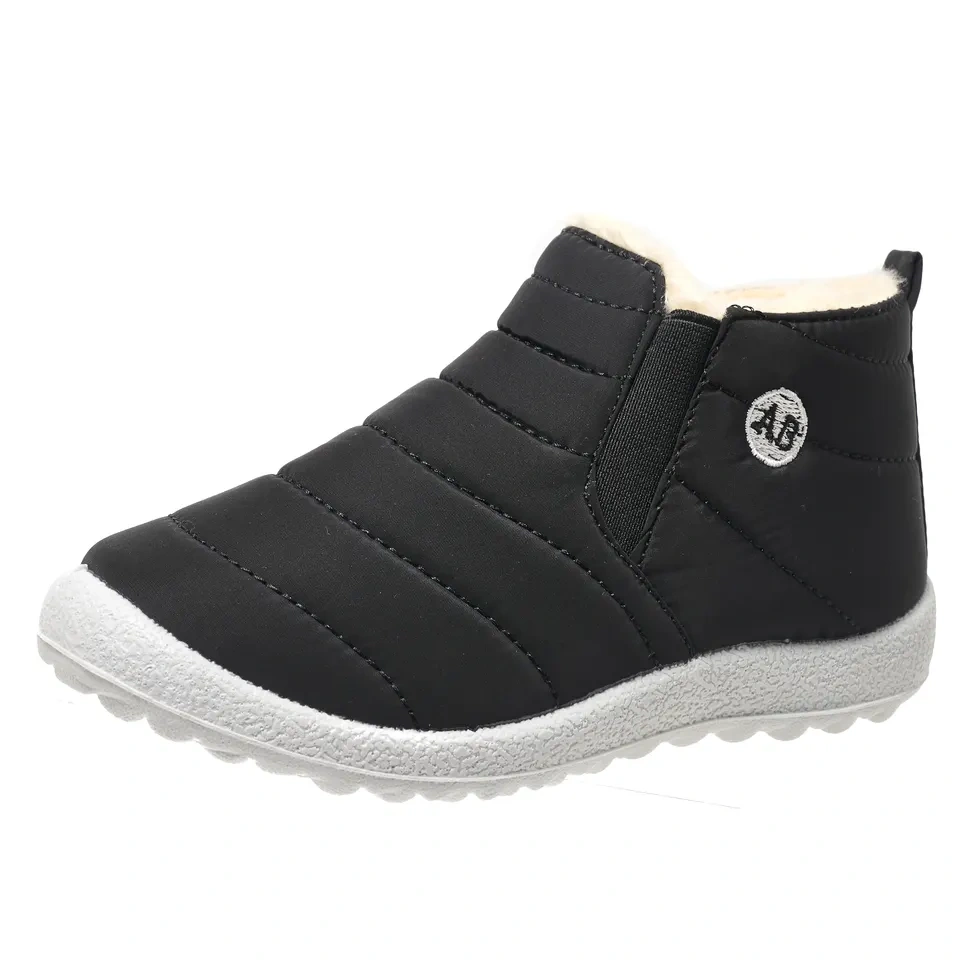 Wholesale custom ankle boots luxury children winter boots warm waterproof snow boots for kids and women