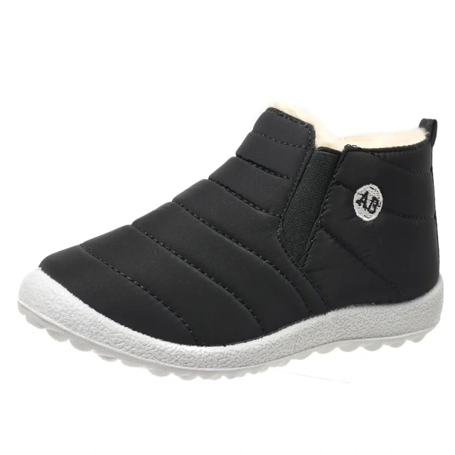Wholesale custom ankle boots luxury children winter boots warm waterproof snow boots for kids and women