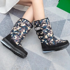 BAIRUILUN Men Snow Shoes Waterproof Keep Warm Comfy Ankle Boots