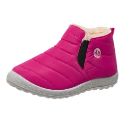 Wholesale custom ankle boots luxury children winter boots warm waterproof snow boots for kids and women