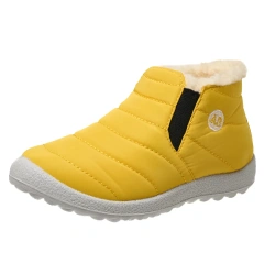 Wholesale custom ankle boots luxury children winter boots warm waterproof snow boots for kids and women