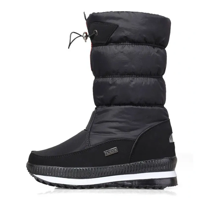 ot Sale Fashion Winter Waterproof Women High Snow Boots Anti-Slip Wear-resistant Warm Snow Shoes For Women