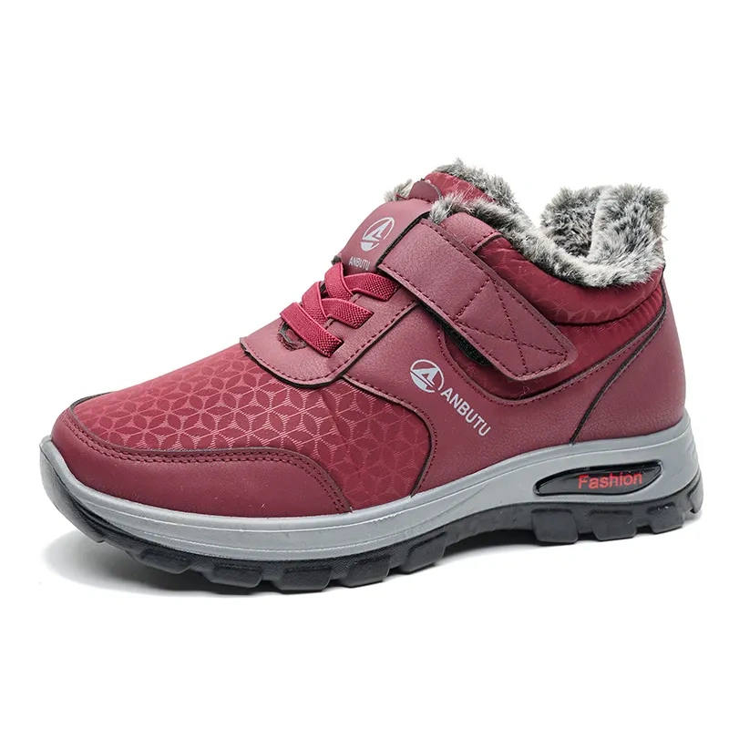 Winter cotton shoes women's plush thickened women's shoes snow boots short boots