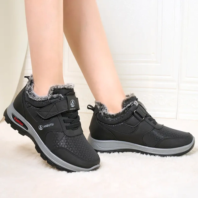 Winter cotton shoes women's plush thickened women's shoes snow boots short boots