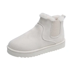 Manufacture autumn winter sexy brown wedge platform snow shoes women's lady boots for women