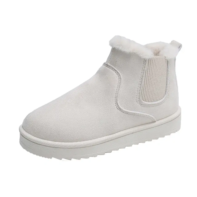 Manufacture autumn winter sexy brown wedge platform snow shoes women's lady boots for women