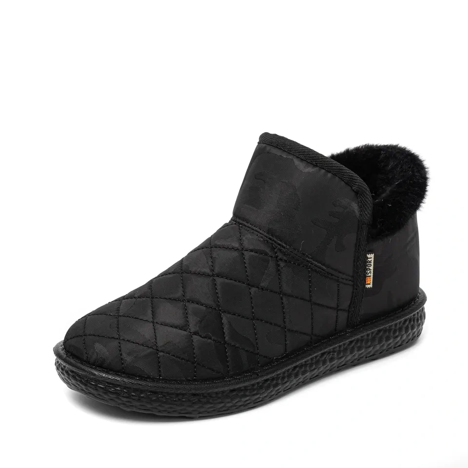 BAIRUILUN Men Shoes New Boots Men Winter Snow Boots Casual women Winter Boots Outdoor Sneakers Furry Warm Male Shoe