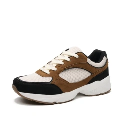 New fashion casual shoes thick bottom anti-slip mesh breathable upper sporty women's shoes