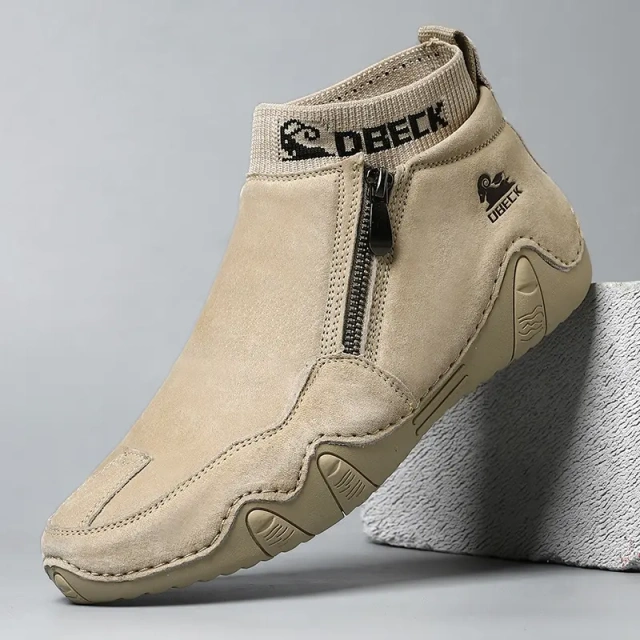New Vintage Martin Boots Men's Large Cowhide Upper High Top Durable Outdoor Casual Shoes