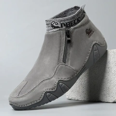 New Vintage Martin Boots Men's Large Cowhide Upper High Top Durable Outdoor Casual Shoes