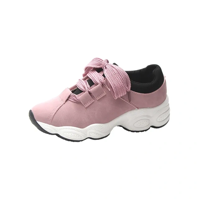 Fashion Mesh Breathable Thick Out Sole Women's Sports Casual Shoes Walking Style Light Casual Shoes Sneakers For Girl