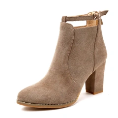 fashion Women's boots Spring and autumn Martin boots High heeled oversized shoes new thick heel heels pointed