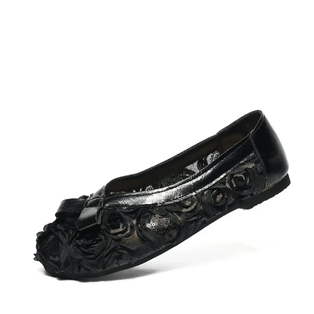 New Design Elegant Shining Rhinestone Ladies Walking Style Shoes Fashion Outdoor Office Slip On sual Flat Sole Shoes