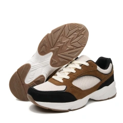 New fashion casual shoes thick bottom anti-slip mesh breathable upper sporty women's shoes