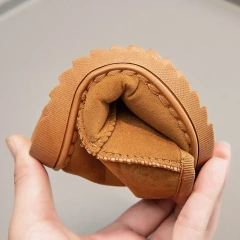 Fashion Plush Warm Winter Boots Baby Toddler Children Snow Boots Shoes For Boys Girls Winter Shoes Non-Slip Kids Ankle Boots