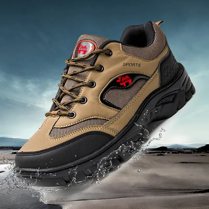 Autumn outdoor mountaineering jogging shoes waterproof non-slip hiking shoes work shoes men