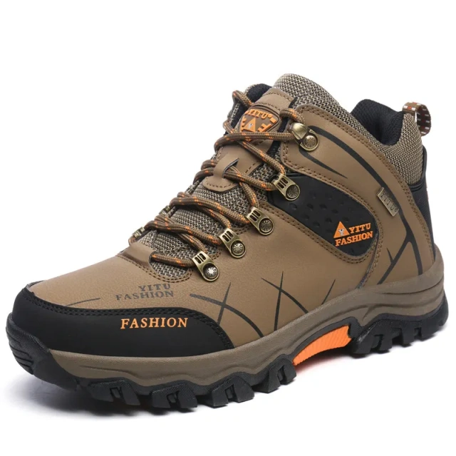 Tourism and Sports Mountaineering Men's Hiking Shoes Male Autumn Outdoor Large Size Hiking Shoes For Men