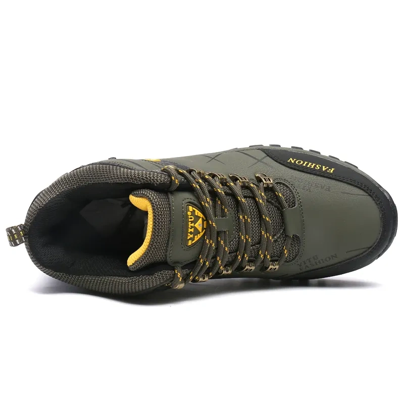 Tourism and Sports Mountaineering Men's Hiking Shoes Male Autumn Outdoor Large Size Hiking Shoes For Men