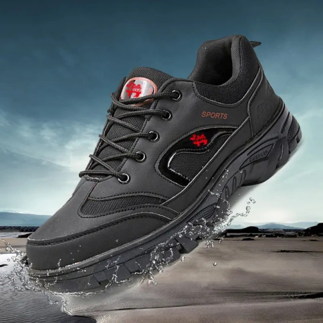 Autumn outdoor mountaineering jogging shoes waterproof non-slip hiking shoes work shoes men