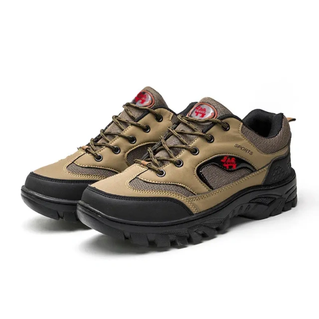 Autumn outdoor mountaineering jogging shoes waterproof non-slip hiking shoes work shoes men