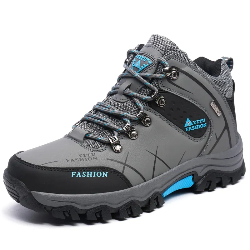 Tourism and Sports Mountaineering Men's Hiking Shoes Male Autumn Outdoor Large Size Hiking Shoes For Men