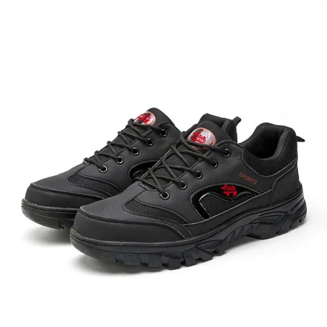 Autumn outdoor mountaineering jogging shoes waterproof non-slip hiking shoes work shoes men