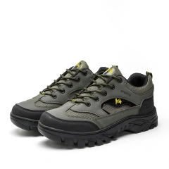 Autumn outdoor mountaineering jogging shoes waterproof non-slip hiking shoes work shoes men