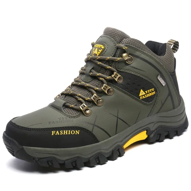 Tourism and Sports Mountaineering Men's Hiking Shoes Male Autumn Outdoor Large Size Hiking Shoes For Men