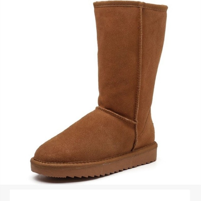 hickened Snow Boots New Mid barrel Winter Fur Women's Shoes Warm and Thickened Boots Cotton Shoes