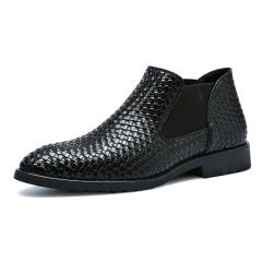 New fashion high sense casual shoes leather soft soles handmade business shoes designed for men