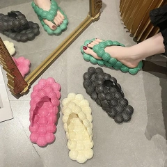 New summer anti-slip massage flip-flops for women wholesale unique design indoor beach sandals slippers