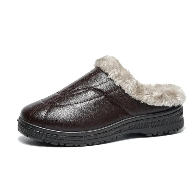 Bairuilun wholesale Home soft warm plush custom slippers for women Solid colors anti-slip thick sole ladies slipper for women