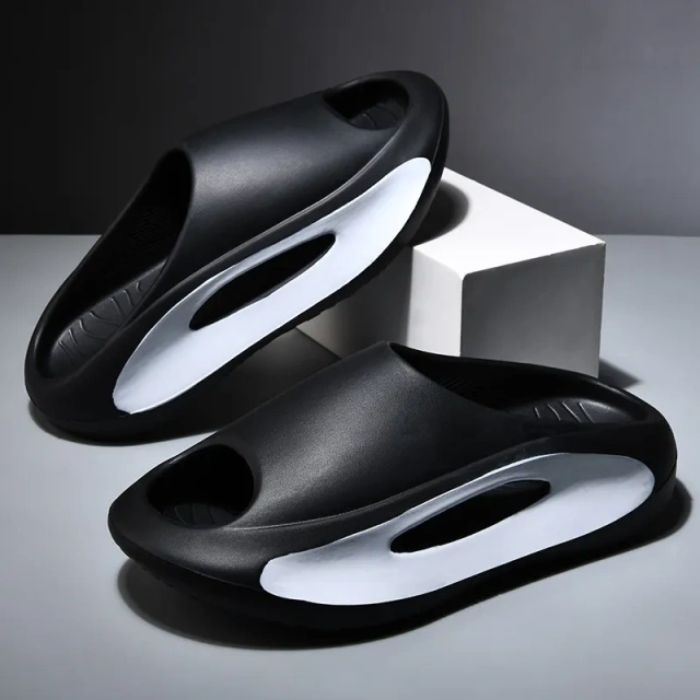 New Anti Slip Thick Out Sole Outdoor Wearing Unique Design Slippers Wholesale Home Anti Odor Cool Eva Slippers