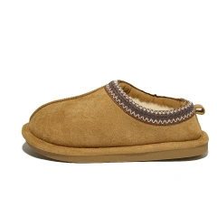 Fashion Warm Comfortable Plush Slipper With Low Sleeves Winter Hot Sale Keep Warm Slip On Indoor Slipper