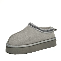 Fashion Warm Comfortable Plush Slipper With Thick Sole Winter Hot Sale Keep Warm Slip On Indoor Slipper