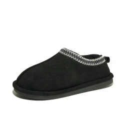 Fashion Warm Comfortable Plush Slipper With Low Sleeves Winter Hot Sale Keep Warm Slip On Indoor Slipper