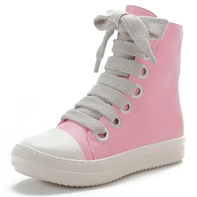 Fashion New Large Size Zipper Design Women Martin Boots Fashion Rubber Outsole Flat Women's Ankle Boots