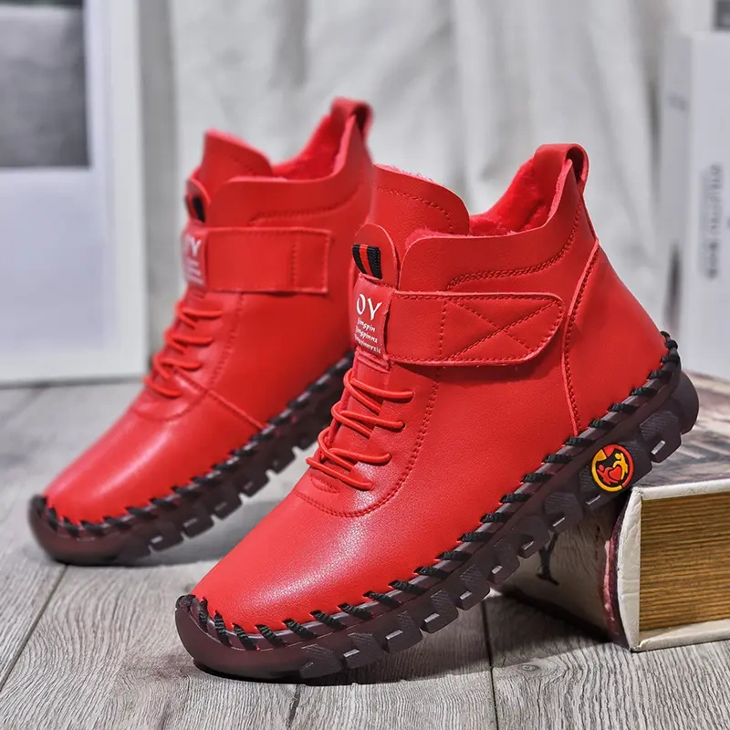 Hot Sale Winter Warm Comfortable Women's Snow Shoes With Cashmere Wholesale Fashion Soft Popular Colorful Snow Shoes